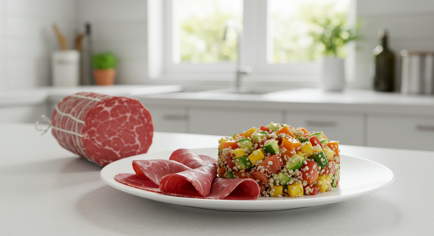 Bresaola piatto proteico per sportivi